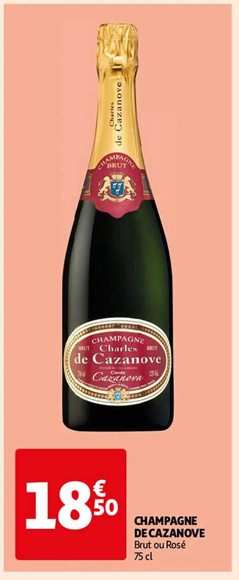 CHAMPAGNE DE CAZANOVE