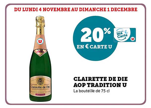 CLAIRETTE DE DIE AOP TRADITION U