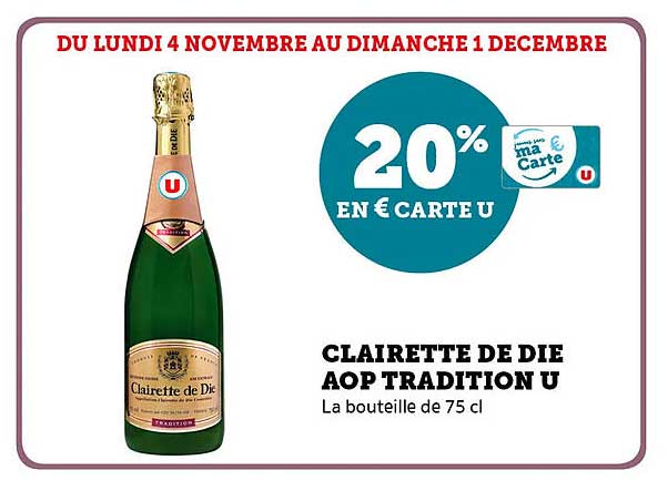 CLAIRETTE DE DIE AOP TRADITION U