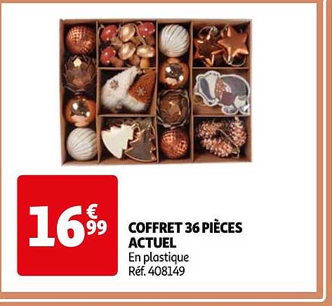 COFFRET 36 PIÈCES ACTUEL