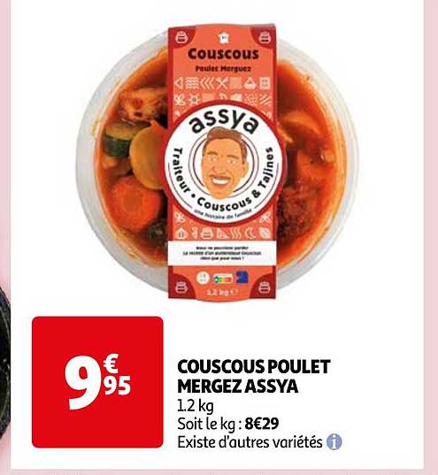 COUSCOUS POULET MERGEZ ASSYA