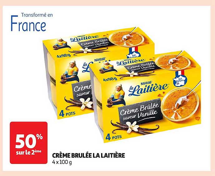 CRÈME BRULÉE LA LAITIÈRE