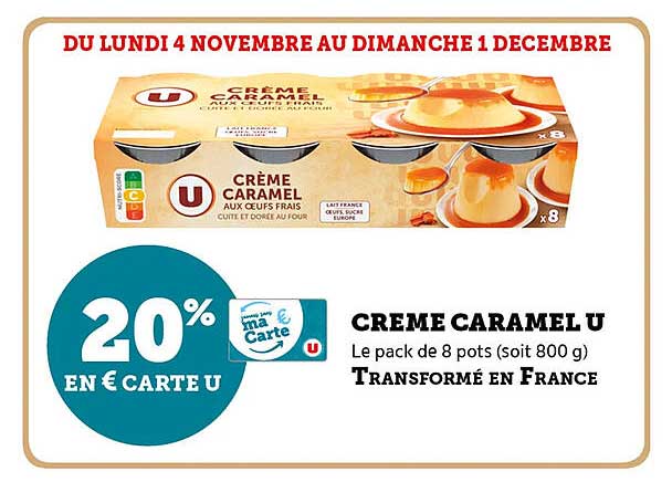 CRÈME CARAMEL U