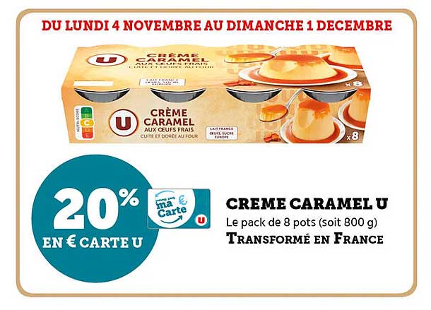 CRÈME CARAMEL U