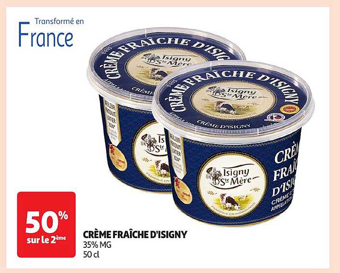 CRÈME FRAÎCHE D'ISIGNY