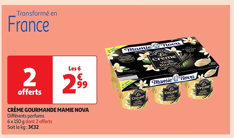 CRÈME GOURMANDE MAMIE NOVA