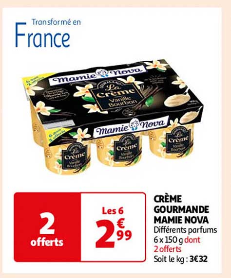 CRÈME GOURMANDE MAMIE NOVA