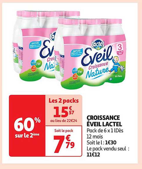 CROISSANCE ÉVEIL LACTEL