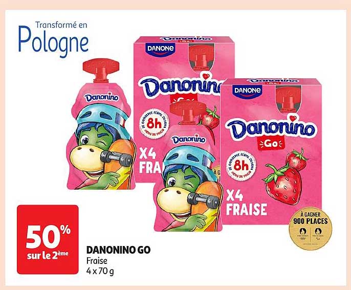 DANONINO GO Fraise