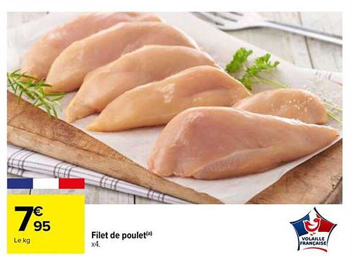 Filet de poulet