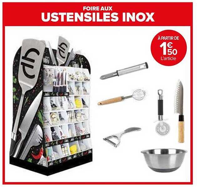 FOIRE AUX USTENSILES INOX