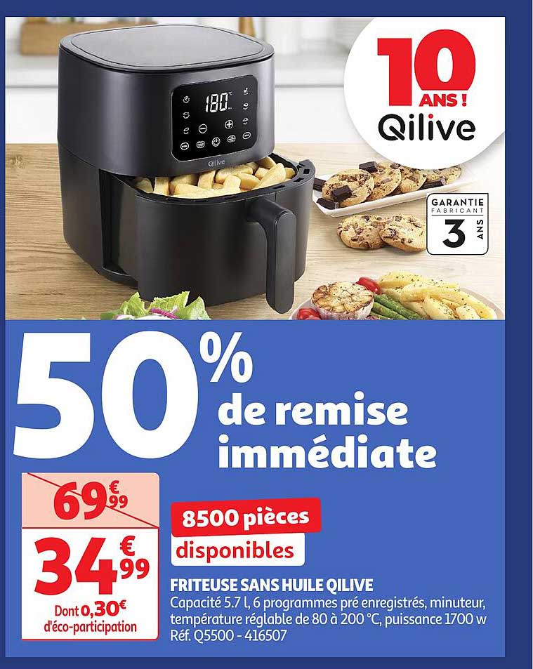 FRITEUSE SANS HUILE QILIVE