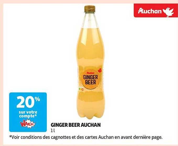 GINGER BEER AUCHAN