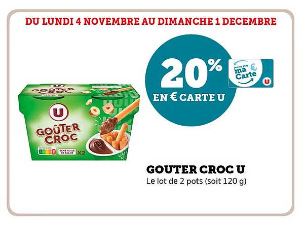 GOUTER CROC U