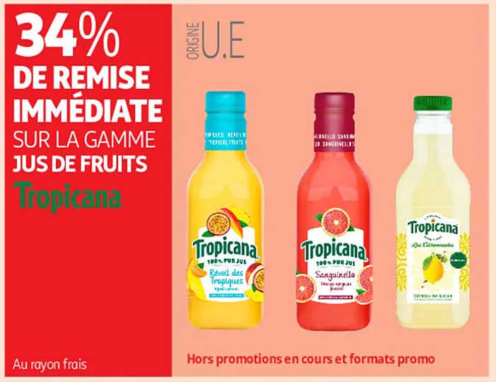 JUS DE FRUITS Tropicana