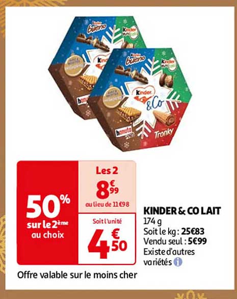 KINDER & CO LAIT