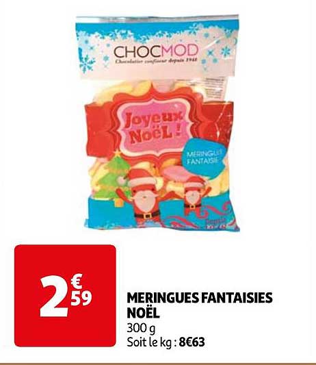 MERINGUES FANTAISIES NOËL