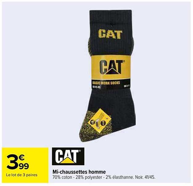 Mi-chaussettes homme