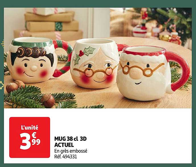 MUG 38 cl 3D ACTUEL