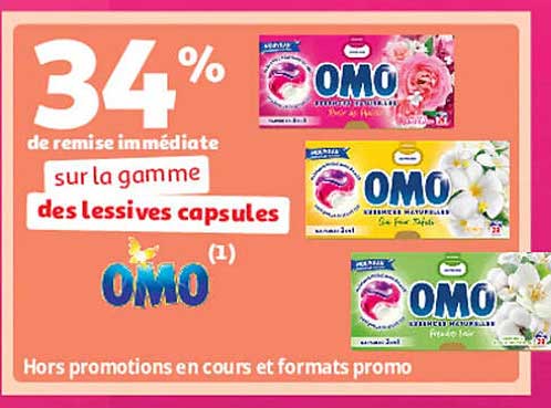 OMO Lave-vaisselle Capsules