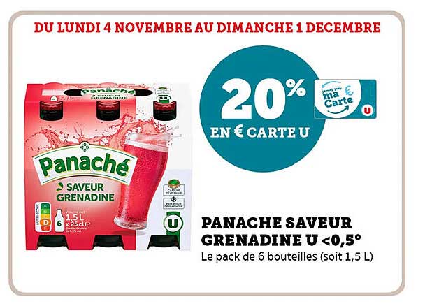 PANACHÉ SAVEUR GRENADINE U