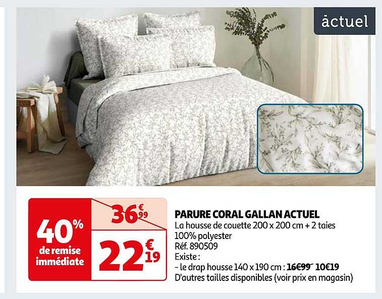 PARURE CORAL GALLAN ACTUEL