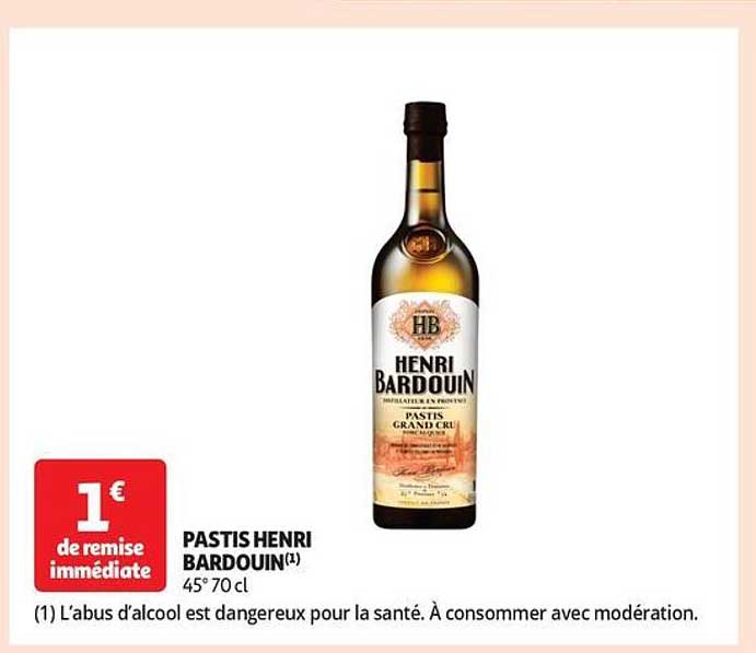 PASTIS HENRI BARDOUIN