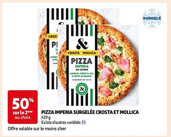 PIZZA IMPERIA SURGELÉE CROSTA ET MOLLICA