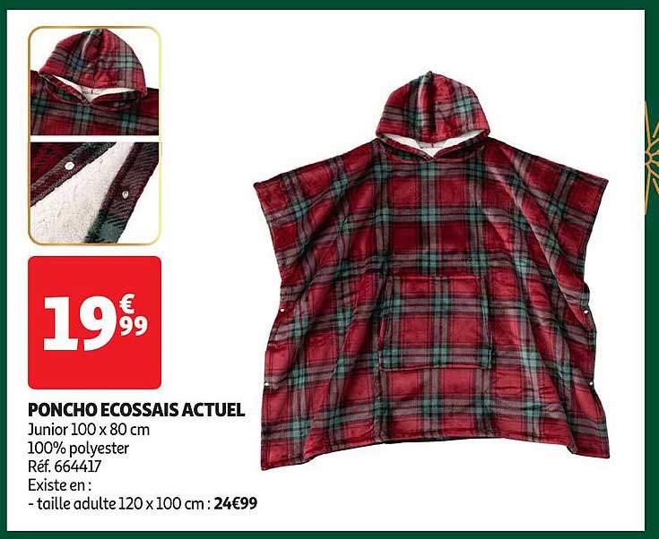 PONCHO ECOSSAIS ACTUEL