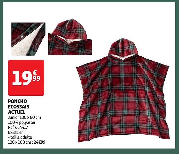 PONCHO ECOSSAIS ACTUEL