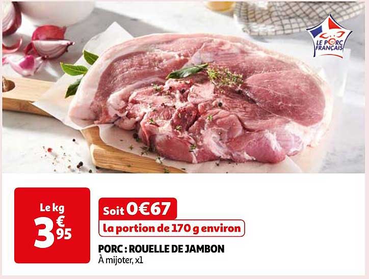 PORC : ROUELLE DE JAMBON