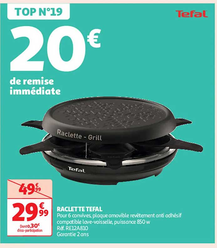 RACLETTE TEFAL