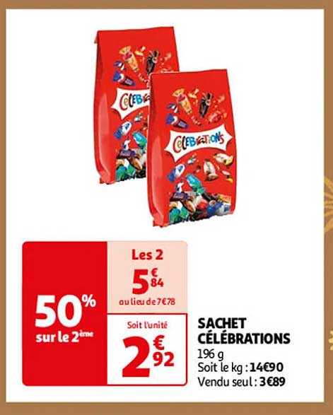 SACHET CÉLÉBRATIONS