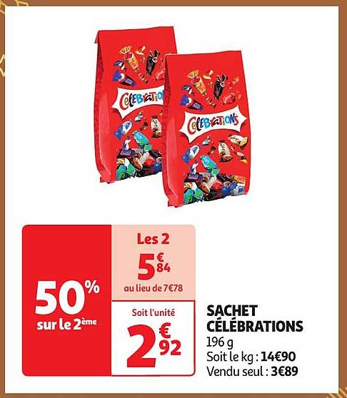 SACHET CÉLÉBRATIONS