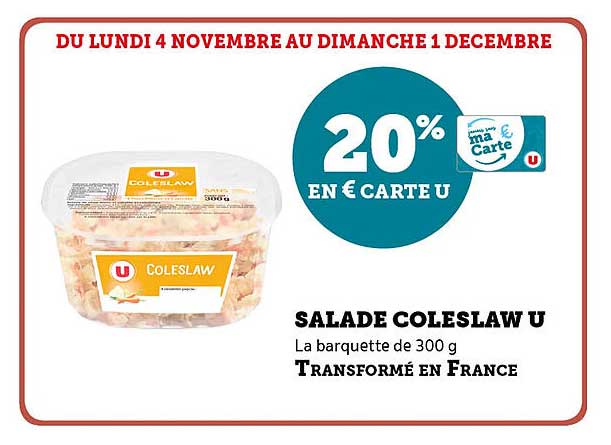 SALADE COLESLAW U