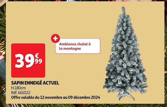 SAPIN ENNEIGÉ ACTUEL