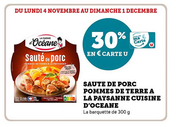 SAUTÉ DE PORC POMMES DE TERRE À LA PAYSANNE CUISINE D'OCEANE