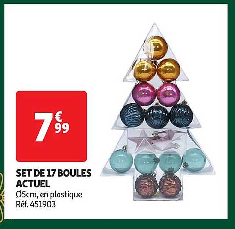 SET DE 17 BOULES ACTUEL