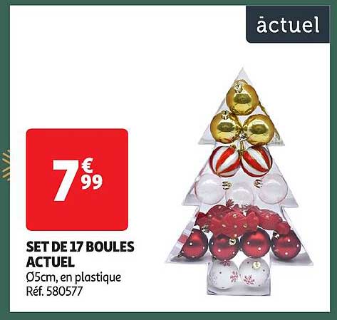 SET DE 17 BOULES ACTUEL