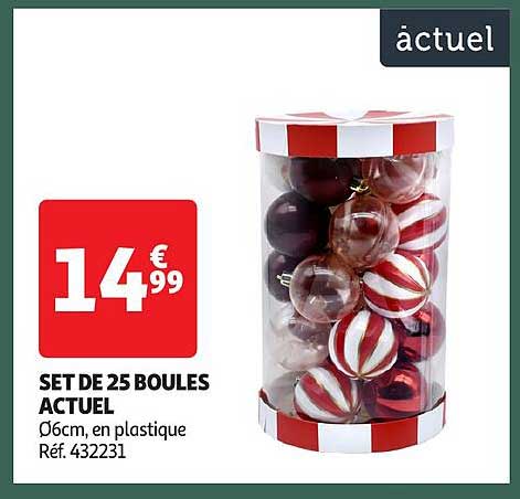 SET DE 25 BOULES