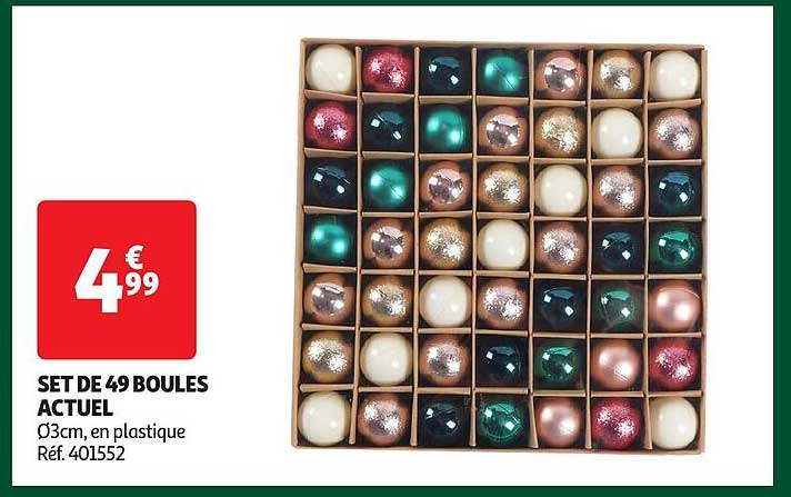 SET DE 49 BOULES ACTUEL