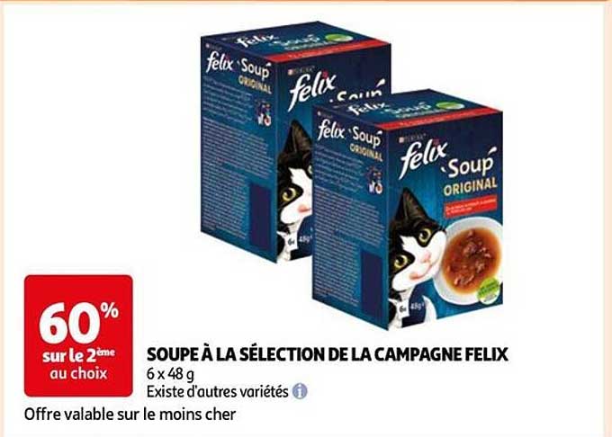 SOUPE À LA SÉLECTION DE LA CAMPAGNE FELIX