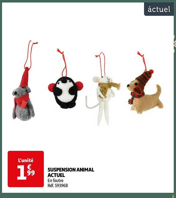 SUSPENSION ANIMAL ACTUEL