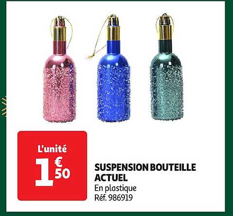 SUSPENSION BOUTEILLE ACTUEL