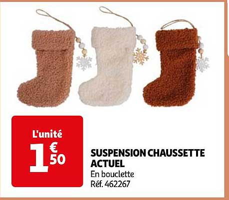 SUSPENSION CHAUSSETTE ACTUEL