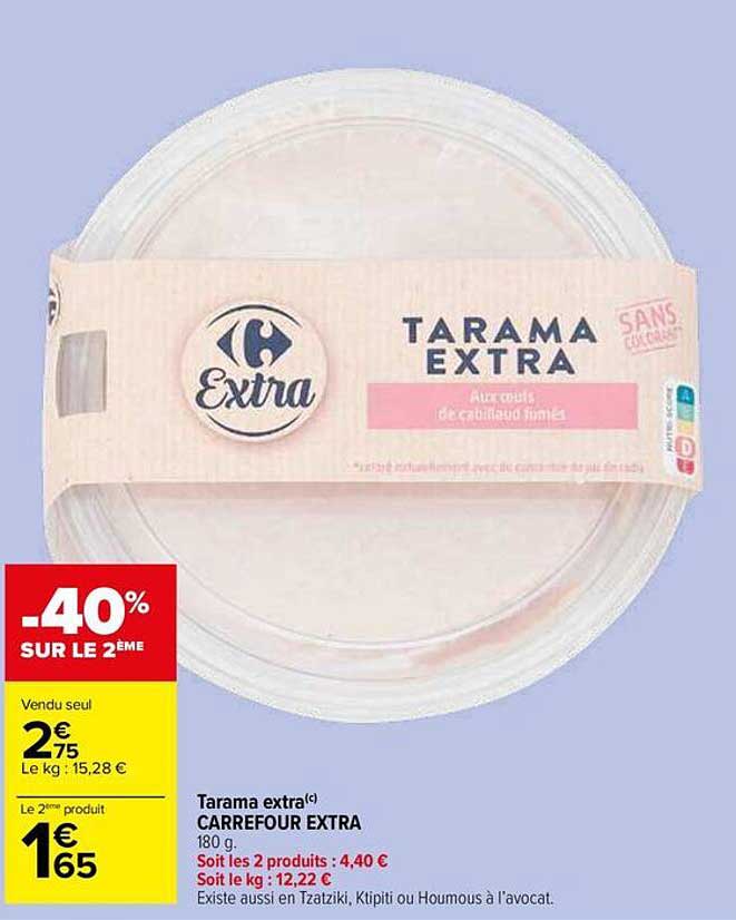 Tarama extra(c) CARREFOUR EXTRA