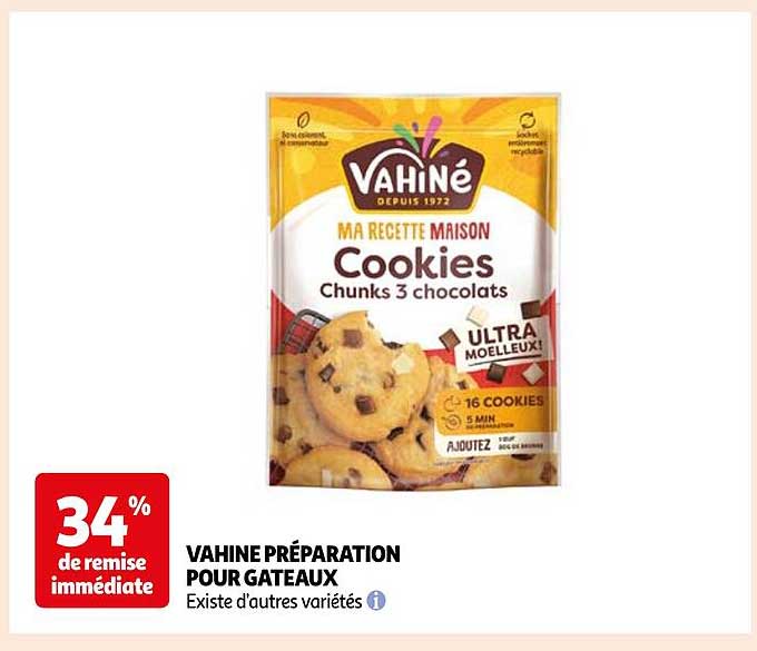 VAHINÉ PRÉPARATION POUR GÂTEAUX