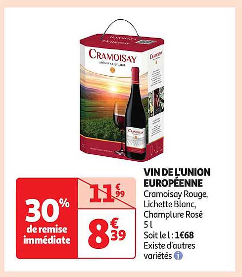 VIN DE L'UNION EUROPÉENNE