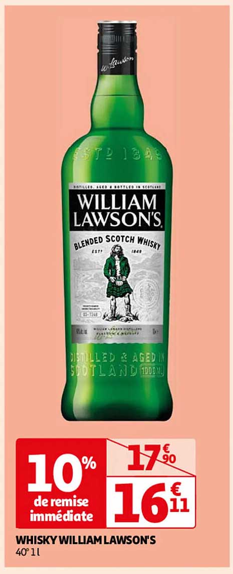 WHISKY WILLIAM LAWSON'S