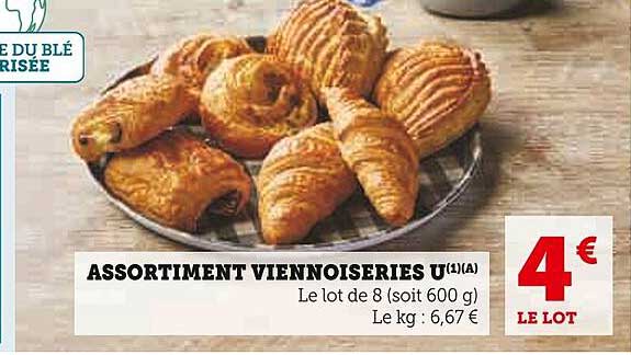 ASSORTIMENT VIENNOISERIES U(1)(A)